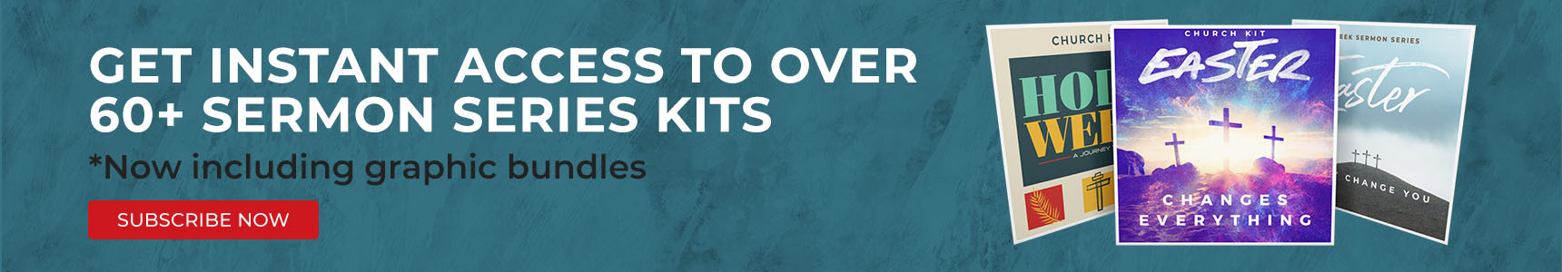 Unlock your church's outreach potential with over 50 church kits and videos, advent, easter, back to church. All church kits and videos only $199.